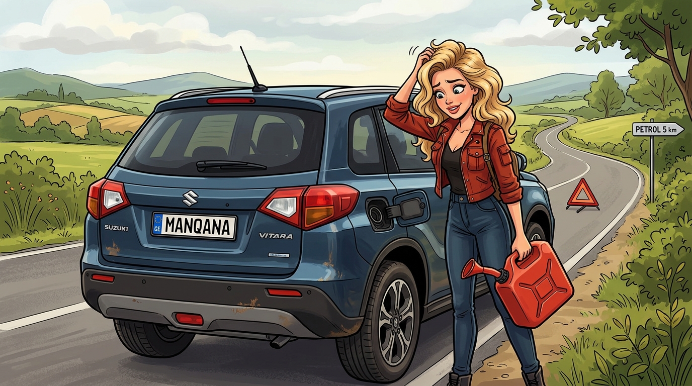 Suzuki Vitara. Как слить бензин из бака