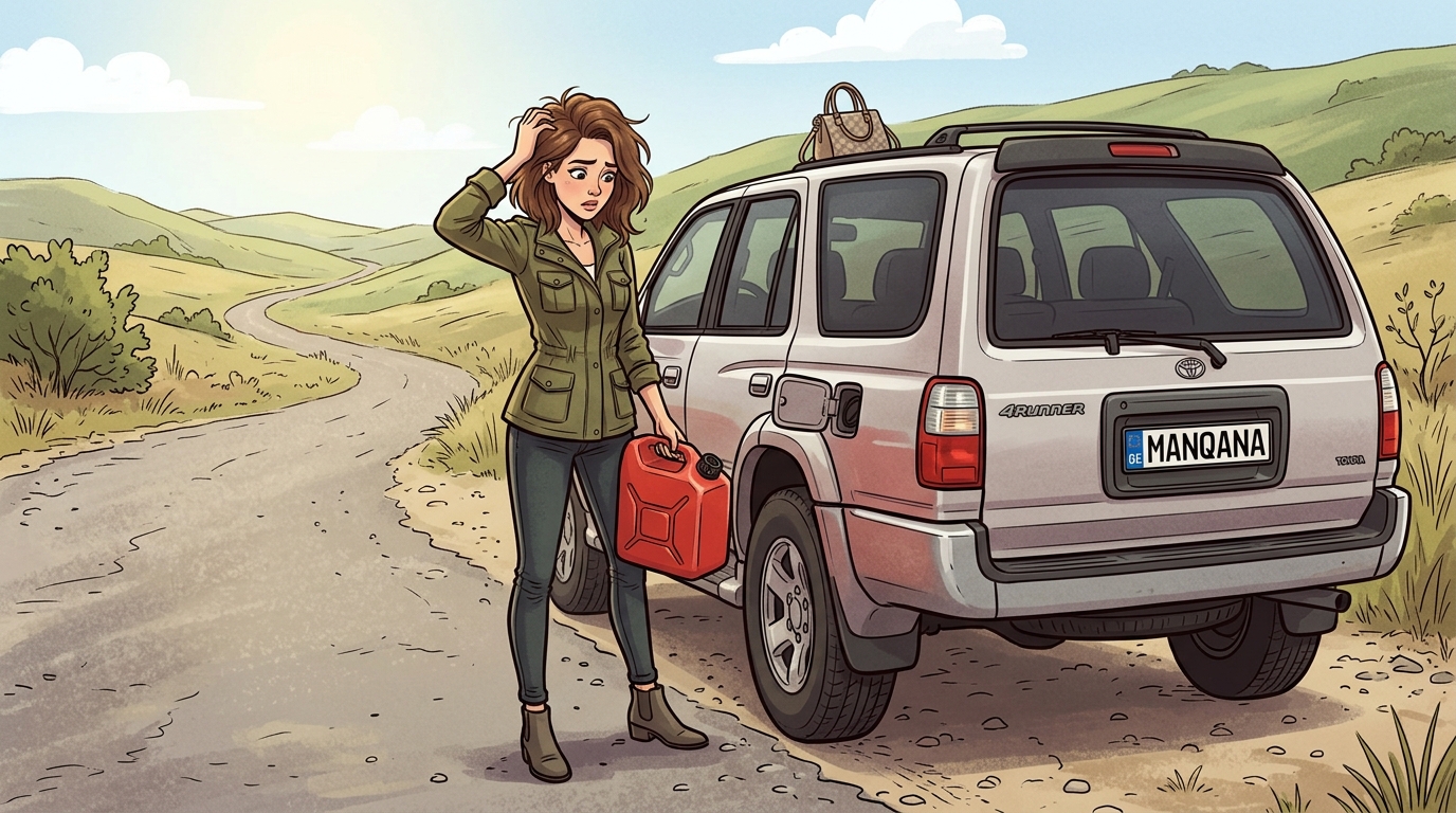 Toyota 4Runner. Как слить бензин из бака
