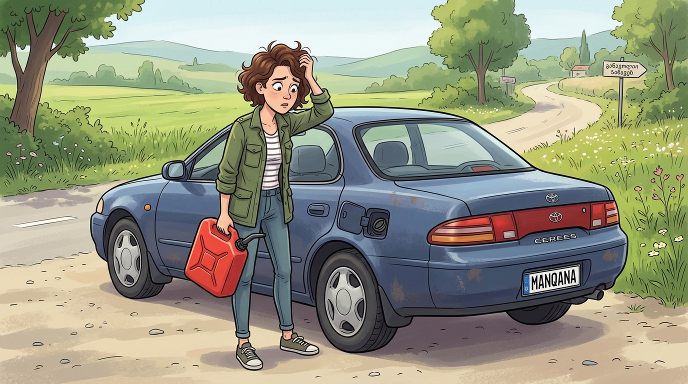 Toyota Corolla Ceres. Как слить бензин из бака