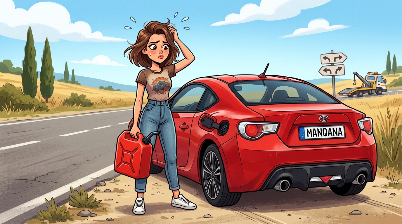 Toyota GT 86. Как слить бензин из бака
