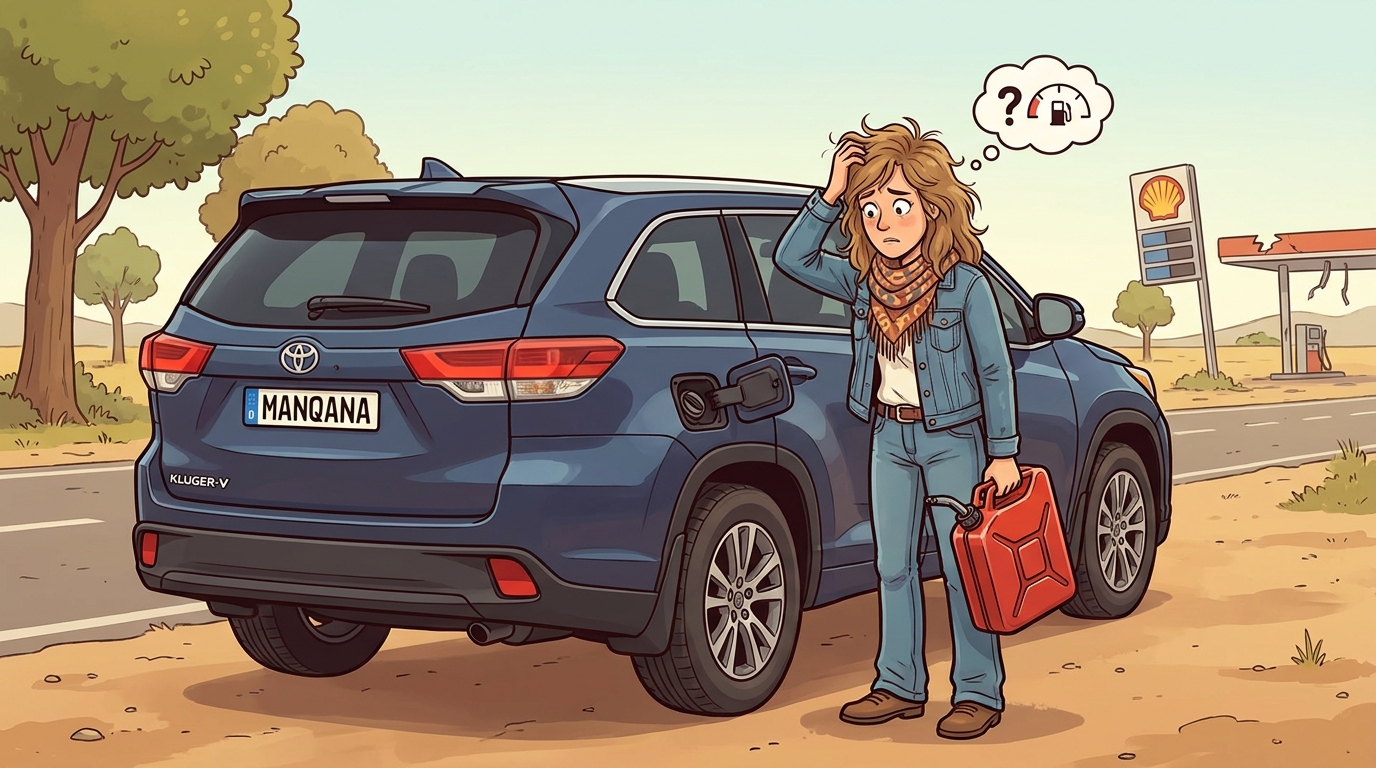 Toyota Kluger V. Как слить бензин из бака