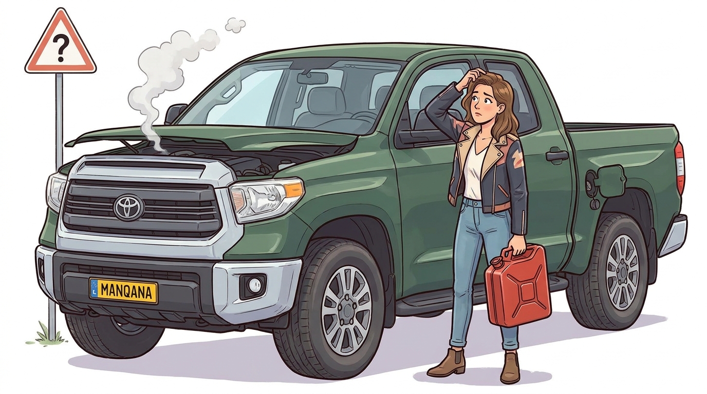 Toyota Tundra. Как слить бензин из бака