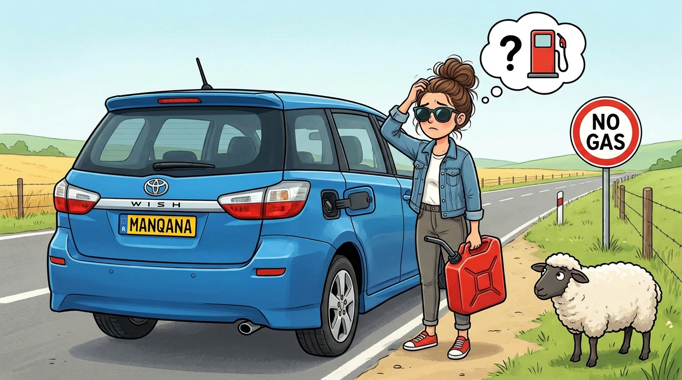 Toyota Wish. Как слить бензин из бака