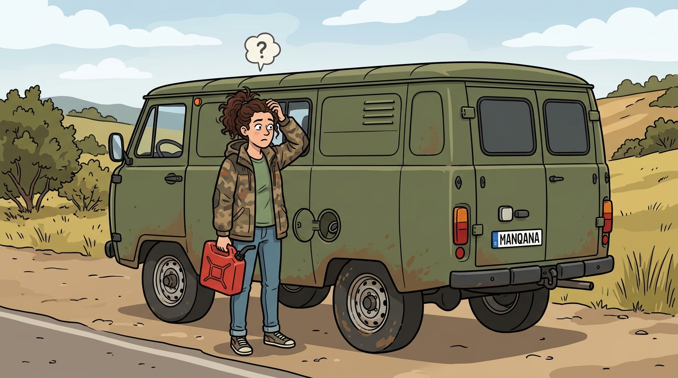 UAZ Bukhanka. Как слить бензин из бака