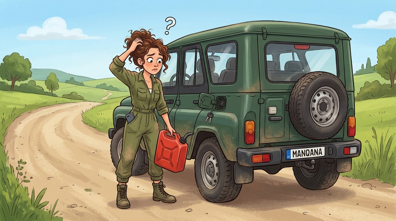 UAZ Hunter. Как слить бензин из бака