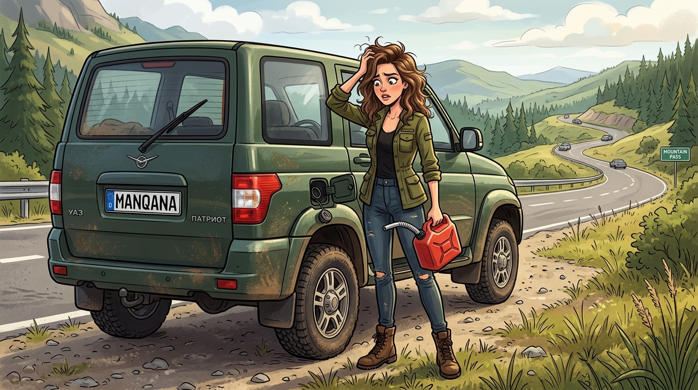 UAZ Patriot. Как слить бензин из бака