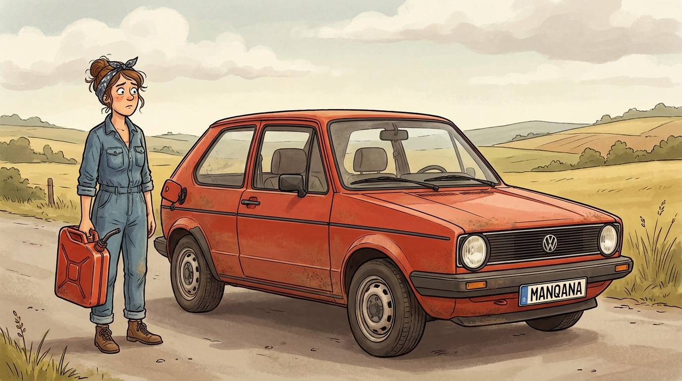 Volkswagen Golf. Как слить бензин из бака