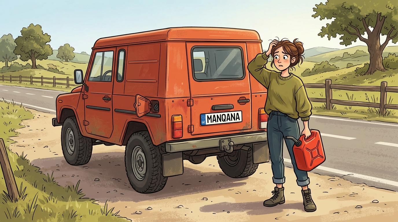 Volvo Laplander. Как слить бензин из бака