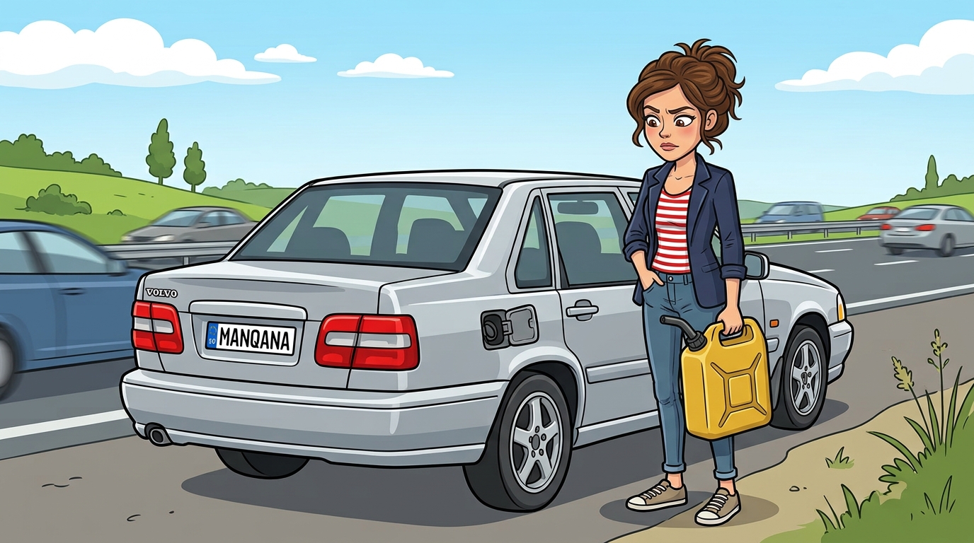 Volvo S70. Как слить бензин из бака