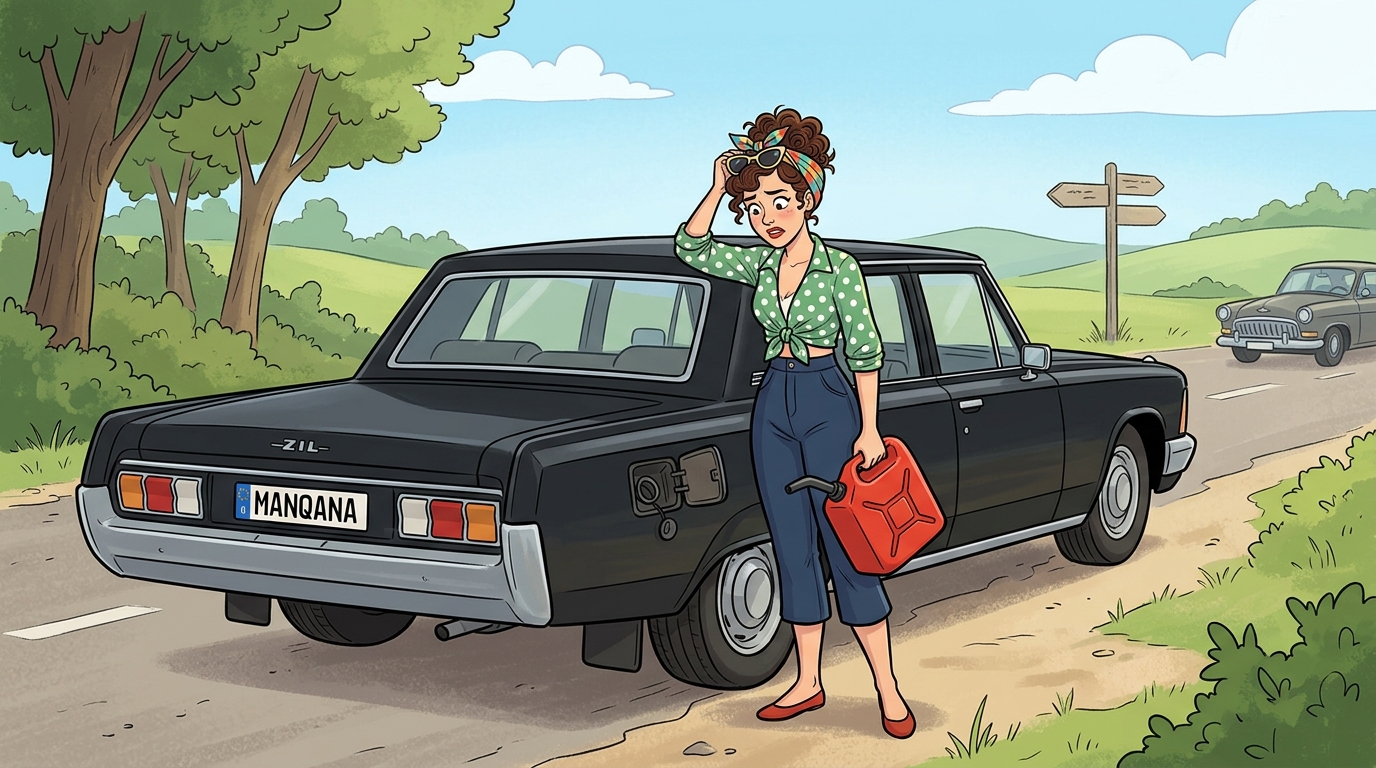 ZIL 114. Как слить бензин из бака